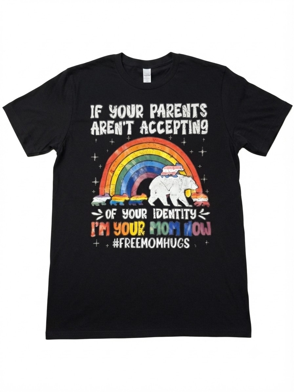 NWOT Rainbow Pride Graphic Tee - I'm Your Mom Now  (0145)